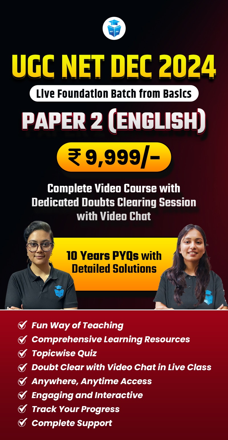 Dec 2024 UGC NET Complete English Batch Paper 2