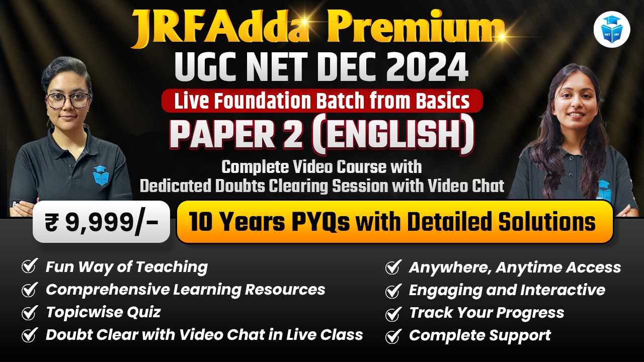 Dec 2024 UGC NET Complete English Batch Paper 2