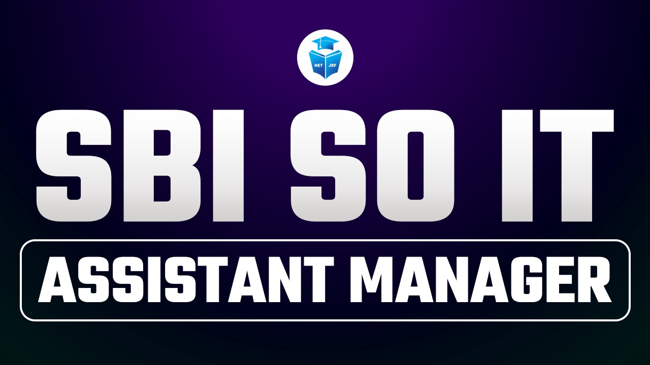 SBI SO IT ASSISTANT MANAGER