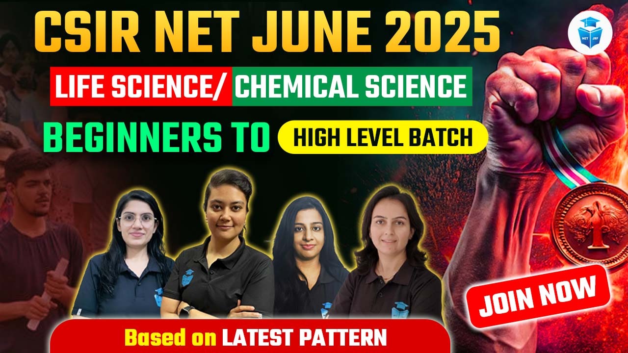 CSIR NET COMPLETE COURSE (Chemical Science)