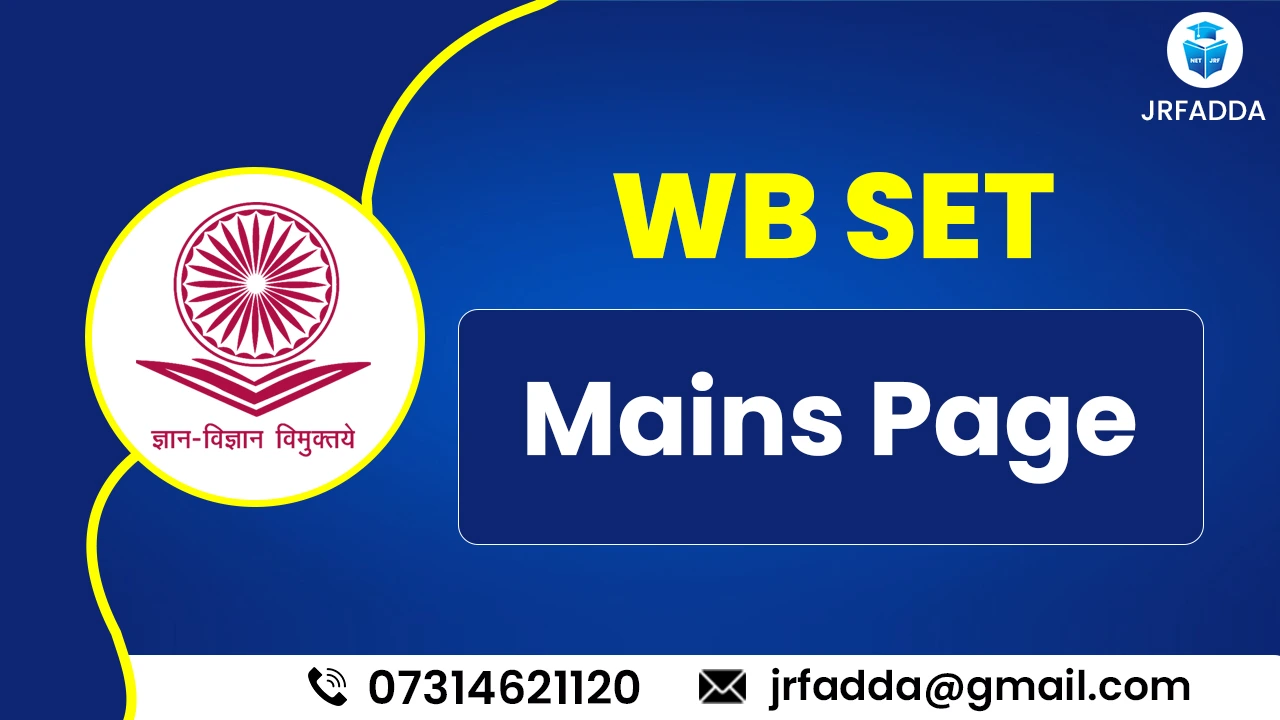 Read more about the article WB SET Eligibility, Exam Date, Syllabus, Application, Cut-off, Result