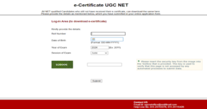 how to download ugc net score card