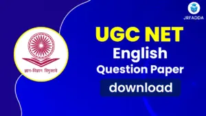 UGC Net English Question Paper download