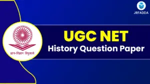 UGC NET History Question Paper