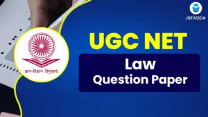 UGC NET Law Question Paper